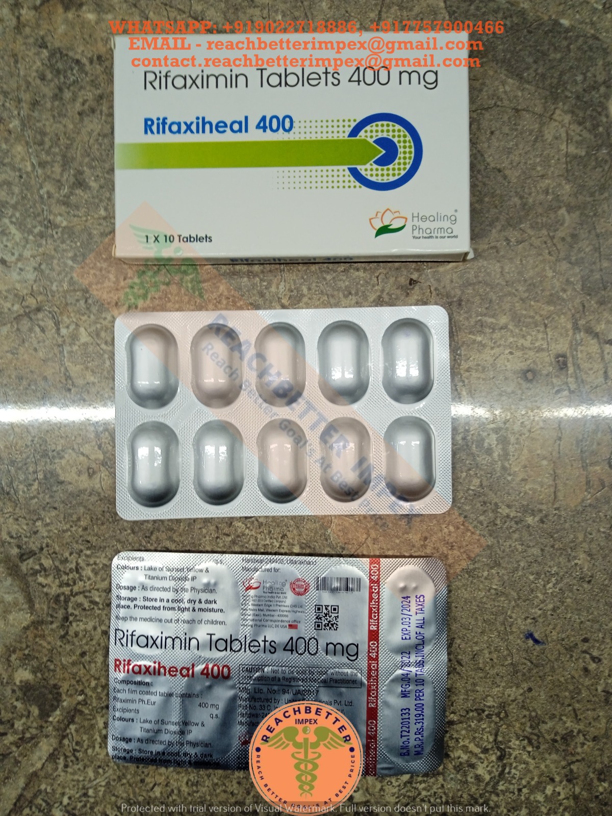 generic Rifaximin